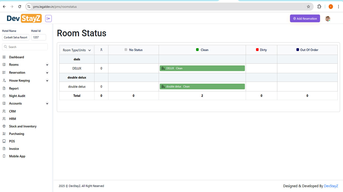 housekeeping management